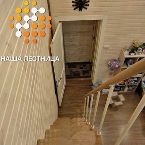 Маршевая лестница с гусиным шагом-2