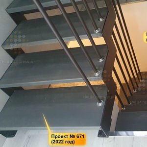 Лестница Лофт на третий этаж-2